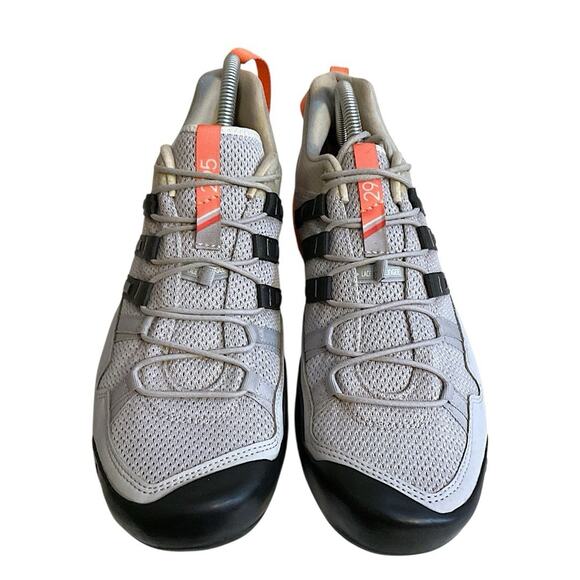 Adidas Terrex Trail Shoes Women's Gray Black Orange OrthoLite Hiking Grip Sz 10 - Picture 10 of 10